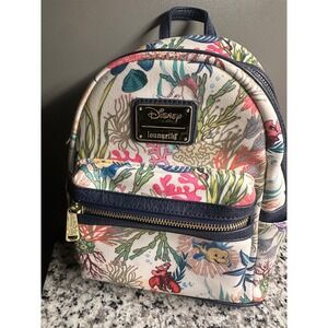 Loungefly Disney The Little Mermaid Ariel Coral Reef Mini Backpack